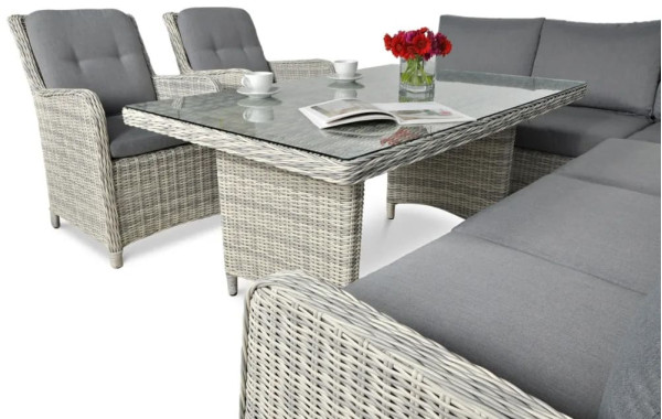 Комплект садовой мебели Focus Garden Maryland White grey-4