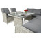Комплект садових меблів Focus Garden Maryland White grey-4-thumb