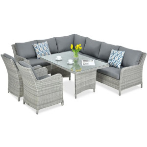 Комплект садових меблів Focus Garden Maryland Stone grey