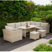 Комплект садовой мебели Focus Garden Moniz Dining Plus Beige