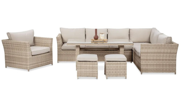 Комплект садовой мебели Focus Garden Moniz Dining Plus Beige-5