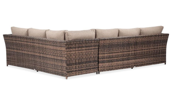 Комплект садовой мебели Focus Garden Moniz Dining Plus Brown-5