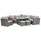 Комплект садовой мебели Focus Garden Moniz Dining Plus Dark grey-1-thumb