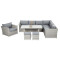 Комплект садовой мебели Focus Garden Moniz Dining Plus Stone Grey-2-thumb