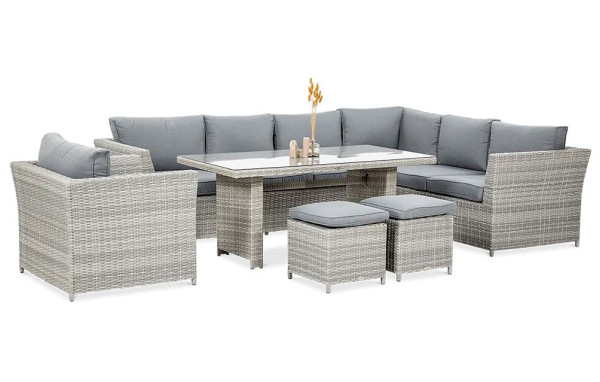 Комплект садовой мебели Focus Garden Moniz Dining Plus Stone Grey-3