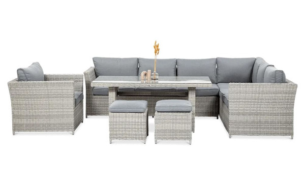 Комплект садовой мебели Focus Garden Moniz Dining Plus Stone Grey-4