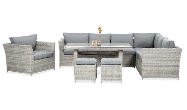 Комплект садовой мебели Focus Garden Moniz Dining Plus Stone Grey-5