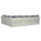 Комплект садовой мебели Focus Garden Moniz Dining Plus White grey-5-thumb