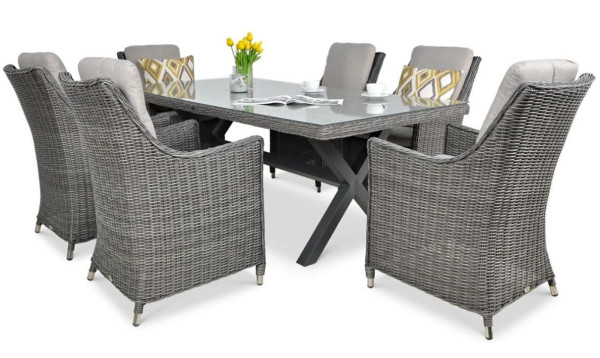 Комплект садових меблів Focus Garden Napoli Dark grey-2