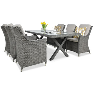Комплект садових меблів Focus Garden Napoli Dark grey