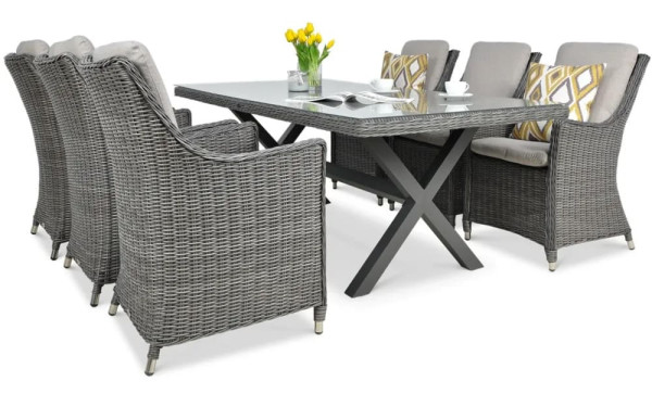 Комплект садових меблів Focus Garden Napoli Dark grey-0