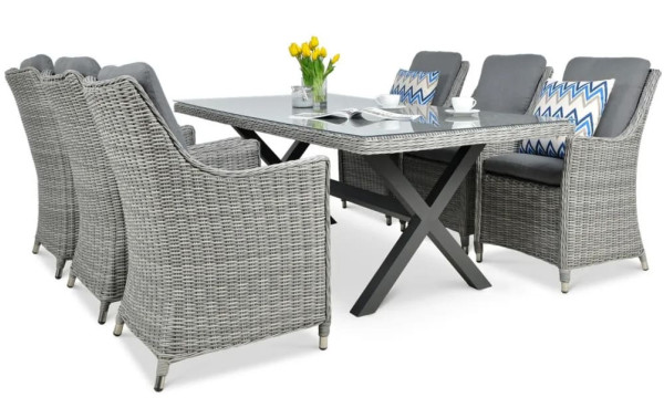 Комплект садових меблів Focus Garden Napoli Stone grey-0