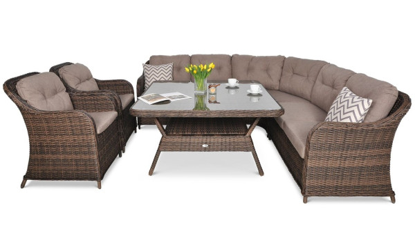 Комплект садовой мебели Focus Garden SAVONA Brown-2