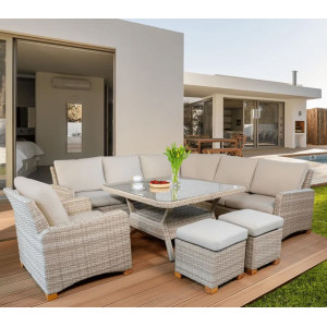 Комплект садових меблів Focus Garden Toledo Dining Beige