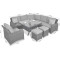 Комплект садовой мебели Focus Garden Toledo Dining Brown-14-thumb