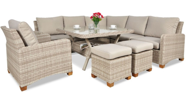 Комплект садовой мебели Focus Garden Toledo Dining Beige-1