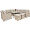 Комплект садовой мебели Focus Garden Toledo Dining Beige-1-thumb
