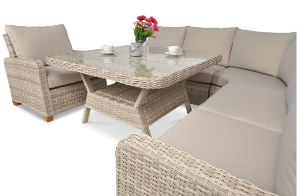 Комплект садовой мебели Focus Garden Toledo Dining Beige-4