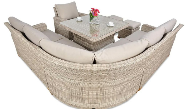 Комплект садовой мебели Focus Garden Toledo Dining Beige-6