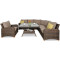 Комплект садовой мебели Focus Garden Toledo Dining Brown-3-thumb