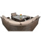 Комплект садовой мебели Focus Garden Toledo Dining Brown-6-thumb