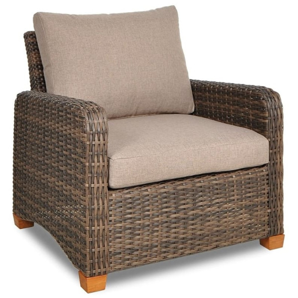 Комплект садових меблів Focus Garden Toledo Dining Brown-9