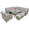Комплект садовой мебели Focus Garden Toledo Dining Grey-1-thumb