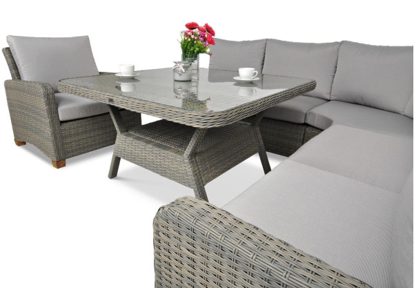 Комплект садових меблів Focus Garden Toledo Dining Grey-3