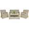 Комплект садовой мебели Focus Garden Trivento 2 Beige-1-thumb