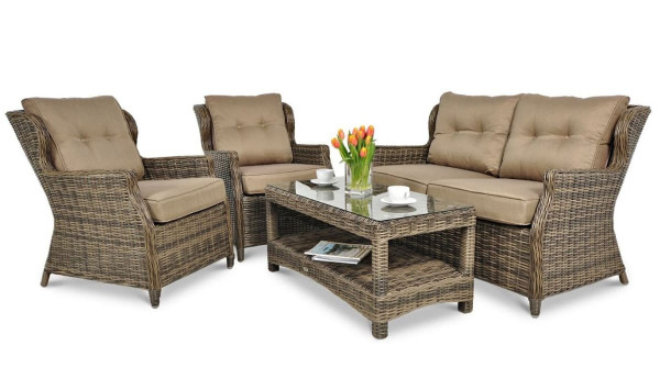 Комплект садових меблів Focus Garden Trivento 2 Brown-0