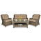 Комплект садовой мебели Focus Garden Trivento 2 Brown-1-thumb