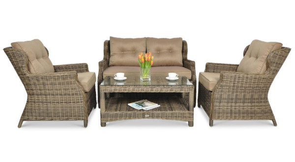 Комплект садових меблів Focus Garden Trivento 2 Brown-2