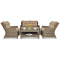 Комплект садовой мебели Focus Garden Trivento 2 Brown-2-thumb