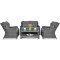 Комплект садовой мебели Focus Garden Trivento 2 Dark Grey-2-thumb
