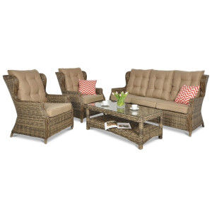 Комплект садових меблів Focus Garden Trivento 3 Brown