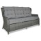 Комплект садовой мебели Focus Garden Trivento 3 Dark Grey-2-thumb