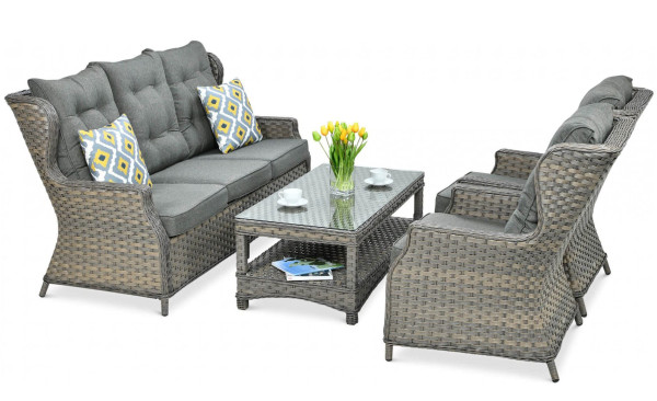 Комплект садових меблів Focus Garden Trivento 3 Melange-2