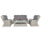 Комплект садовой мебели Focus Garden Trivento 3 White Grey-2-thumb