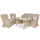 Комплект садовой мебели Focus Garden Trivento Dining 3 Beige