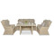 Комплект садовой мебели Focus Garden Trivento Dining 3 Beige-2-thumb