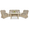Комплект садовой мебели Focus Garden Trivento Dining 3 Beige-1-thumb