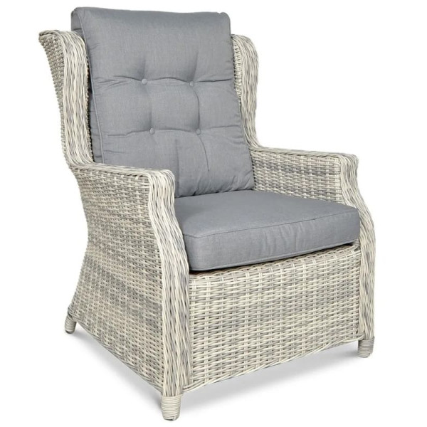 Комплект садових меблів Focus Garden Trivento Dining 3 White grey-4