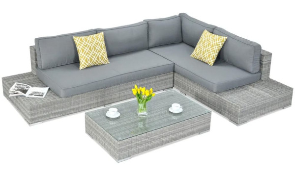 Комплект садових меблів Focus Garden Verona Stone grey-0