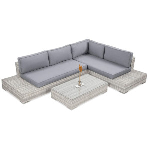 Комплект садових меблів Focus Garden Verona White Grey