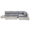 Комплект садовой мебели Focus Garden Verona White Grey-4-thumb
