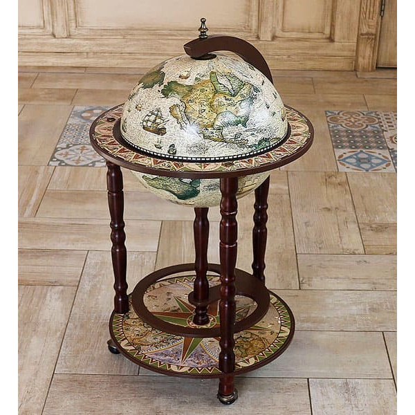 Глобус бар підлоговий 33001NCG33-3