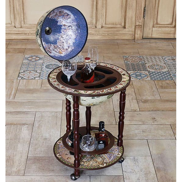 Глобус бар підлоговий 33001NCG33-1