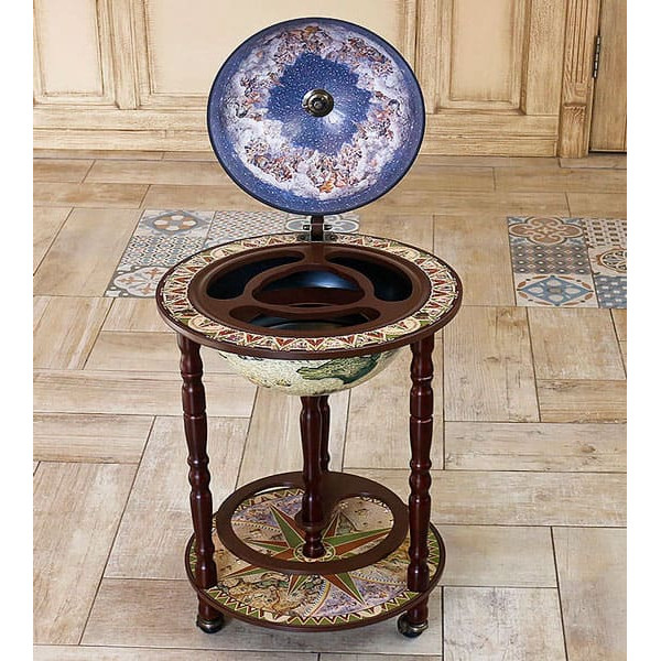 Глобус бар підлоговий 33001NCG33-2