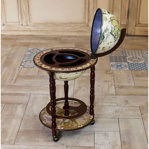 Глобус бар підлоговий 33001NCG33-4