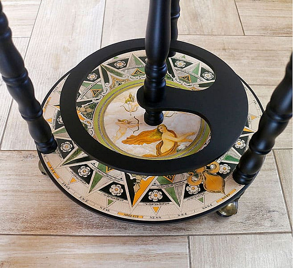 Глобус бар напольный 33001W-B-6